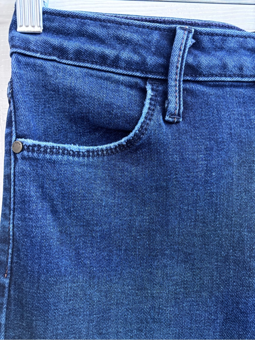 Just Black - Flare Jeans 31.5” Inseam Dark‎ Blue Wash - SIZE 27 - Picture 3 of 16